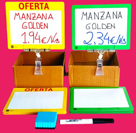 mini  pizarras